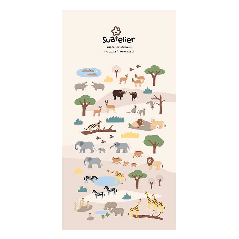 Suatelier | Pegatinas Serengeti