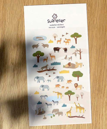 Suatelier | Pegatinas Serengeti