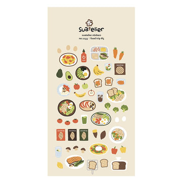 Suatelier | Pegatinas Food Trip #5