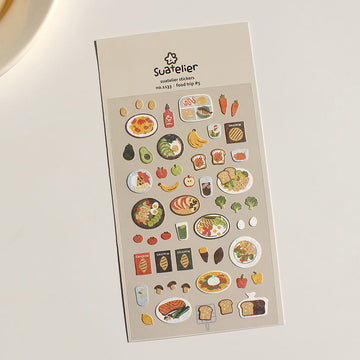 Suatelier | Pegatinas Food Trip #5