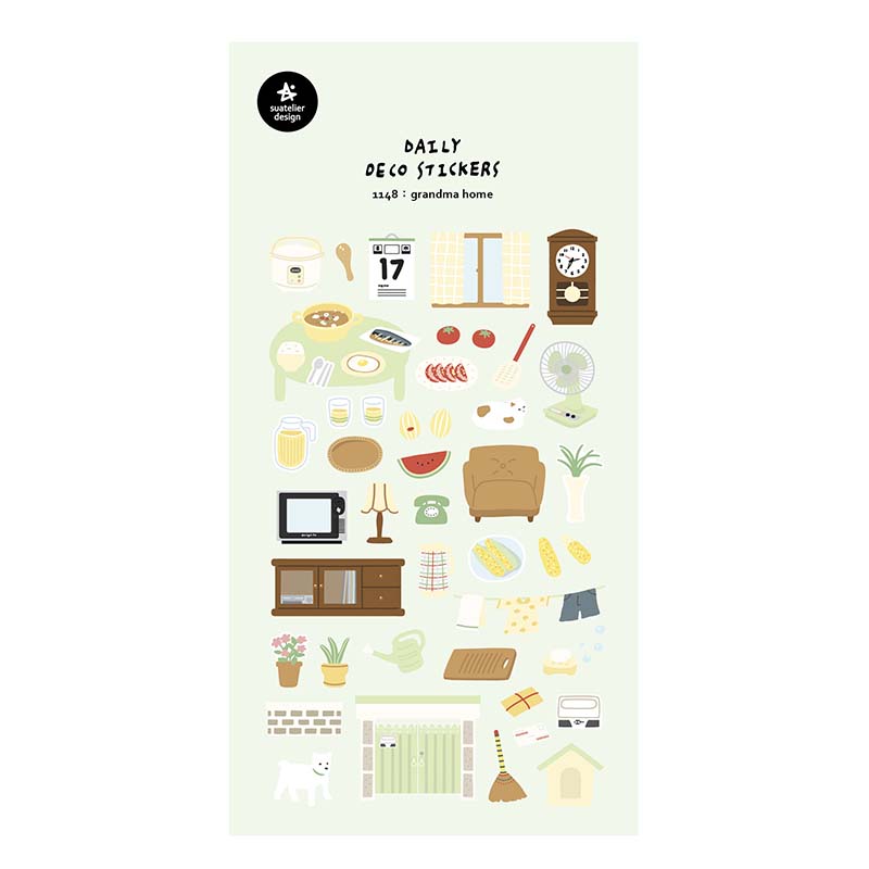 Suatelier | Pegatinas Grandma Home