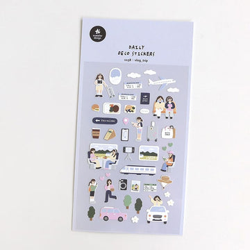 Suatelier | Vlog Trip Stickers