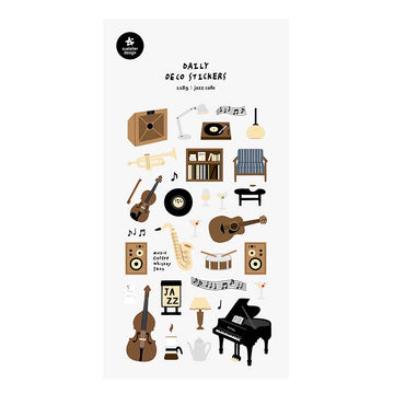 Suatelier | Pegatinas Jazz Cafe