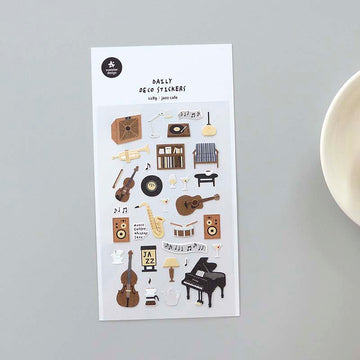 Suatelier | Pegatinas Jazz Cafe