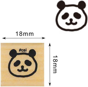 Kodomo No Kao | Sello Mini I Love Stamp Panda