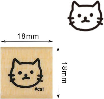 Kodomo No Kao | Sello Mini I Love Stamp Cat