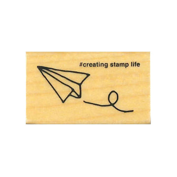 Kodomo No Kao | Sello I Love Stamp Paper Airplane