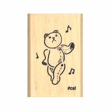 Kodomo No Kao | Sello I Love Stamp Dance Bear