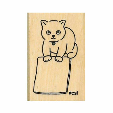 Kodomo No Kao | Sello I Love Stamp A Note for You Cat