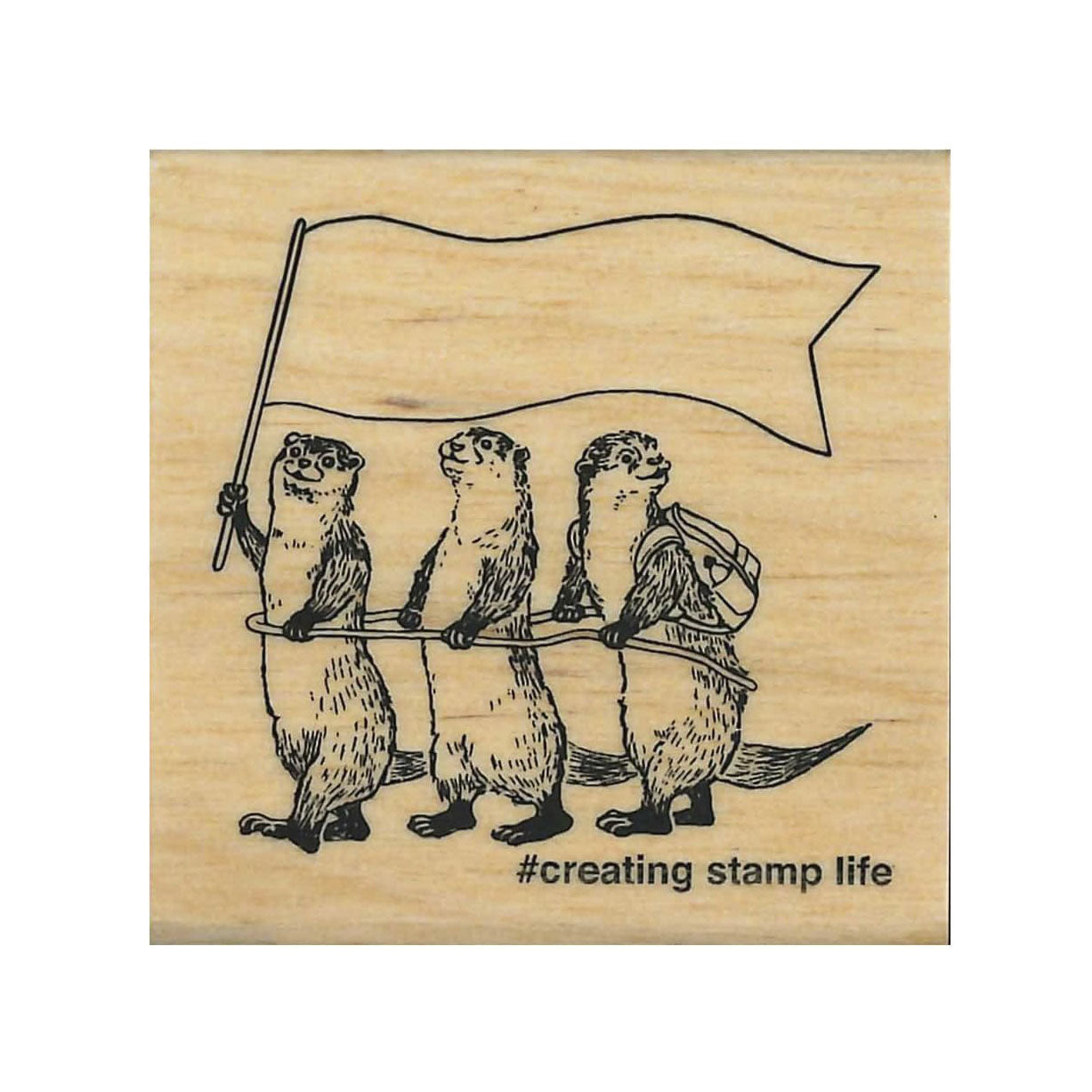Kodomo No Kao | Sello I Love Stamp Otter Tourism