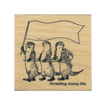 Kodomo No Kao | Sello I Love Stamp Otter Tourism