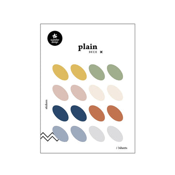 Suatelier | Pegatinas Plain 56