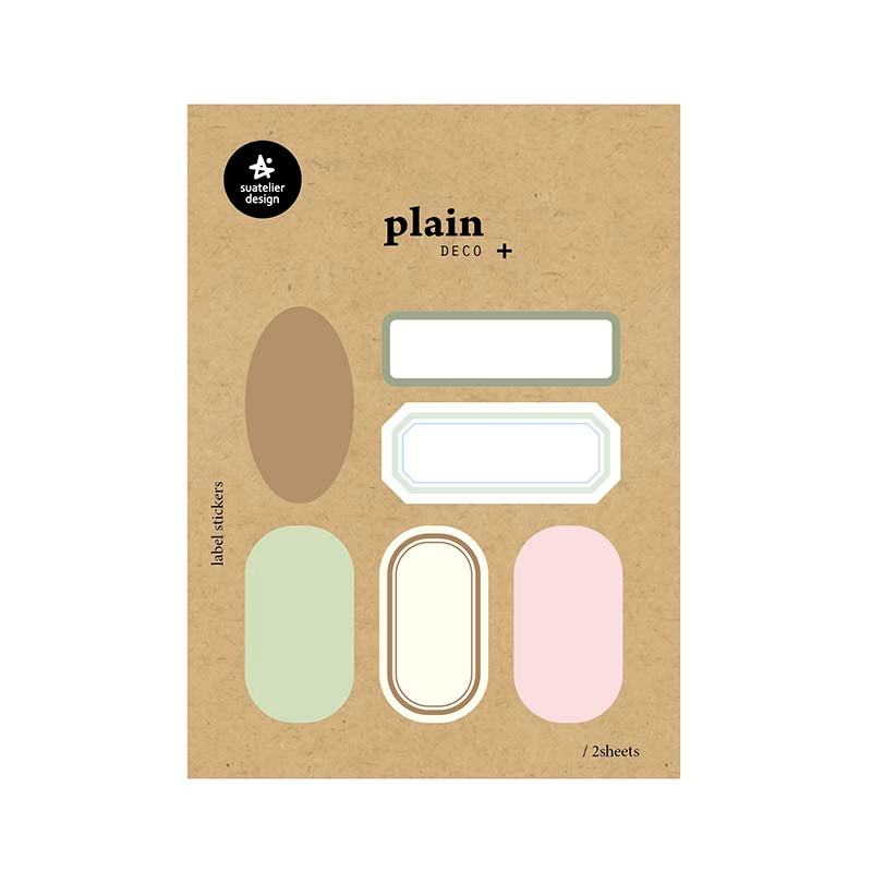 Suatelier | Pegatinas Plain 76