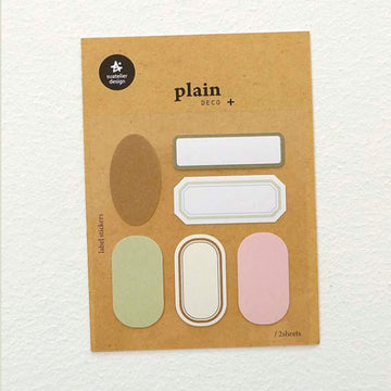 Suatelier | Pegatinas Plain 76