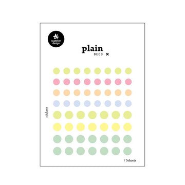 Suatelier | Pegatinas Plain 77