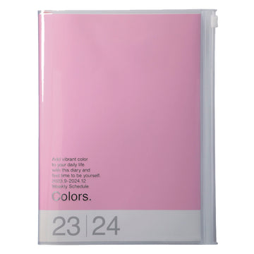 MARK'S | Agenda A5 Colors Pink 2023-2024 (Semanal)