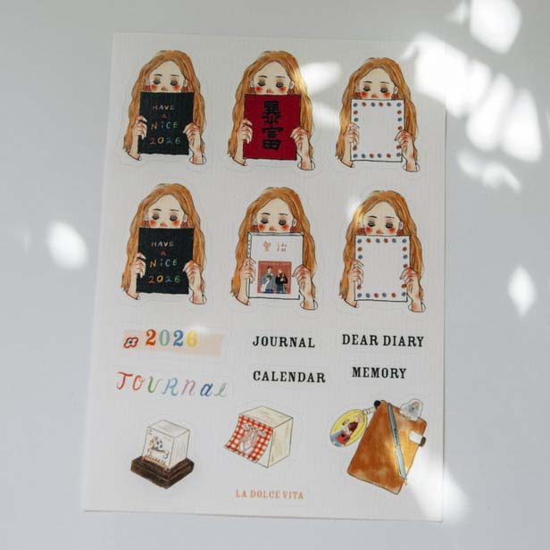 La Dolce Vita | Pegatinas Calendar 2026