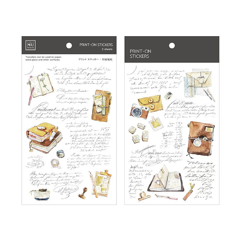 MU LifeStyle | 238 Journal Daily Transfer Stickers 