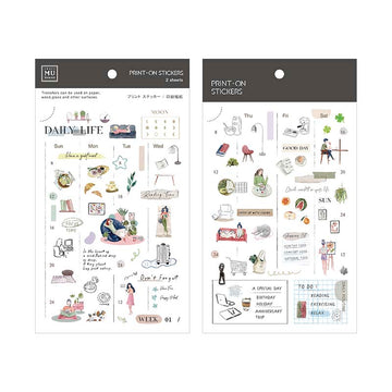 MU LifeStyle | Pegatinas Transferibles 271 Daily Life