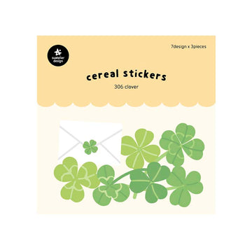 Suatelier | Pegatinas Cereal Clover