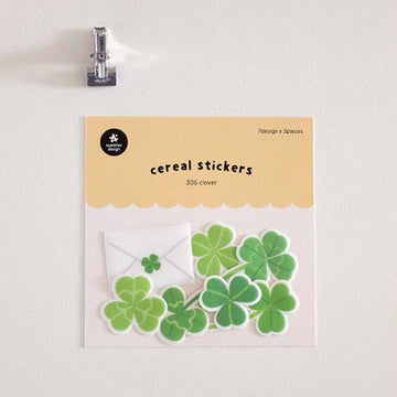 Suatelier | Pegatinas Cereal Clover