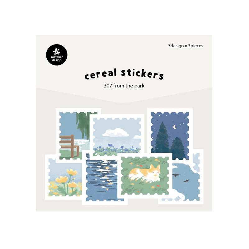 Suatelier | Pegatinas Cereal From The Park