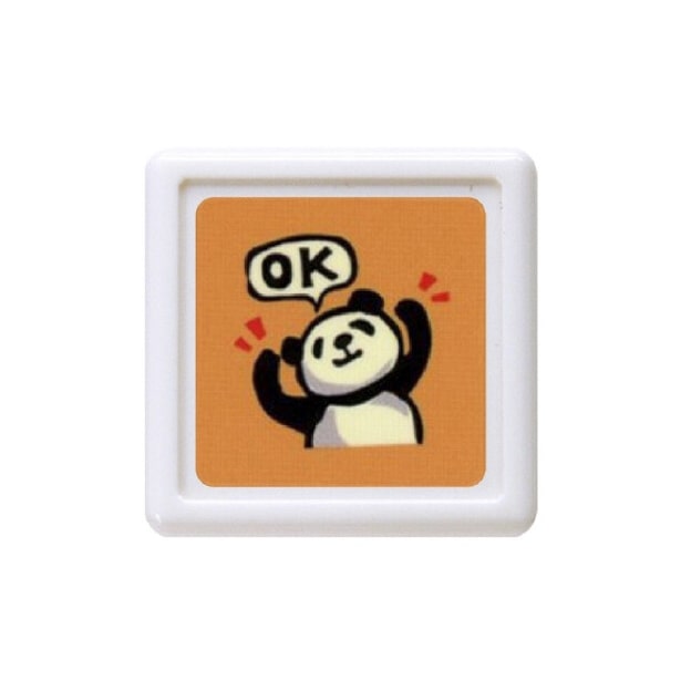 Kodomo No Kao | Sello Entintado Panda OK
