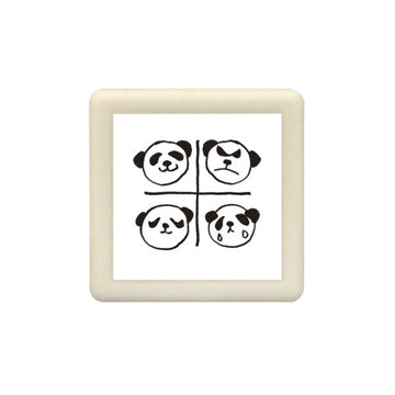 Kodomo No Kao | Sello Entintado Panda Expression
