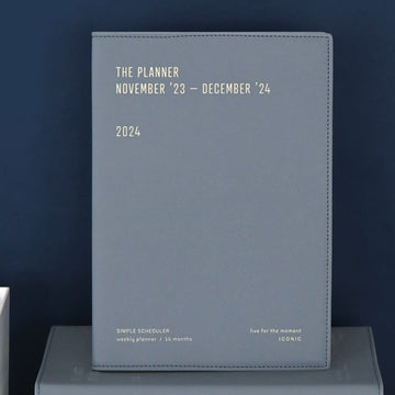 Iconic | Agenda The Planner M 2024 Indi Blue (Semanal)