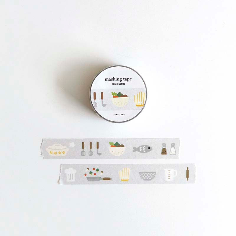 Suatelier | Illust 03 Washi Tape