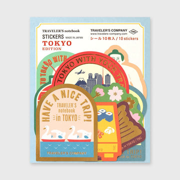 Traveler's Company |  Set de Pegatinas TOKYO Limited Edition