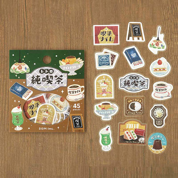 BGM | Pegatinas Retro Stroll Classic Coffee Shop