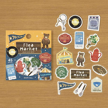 BGM | Pegatinas Retro Stroll Flea Market