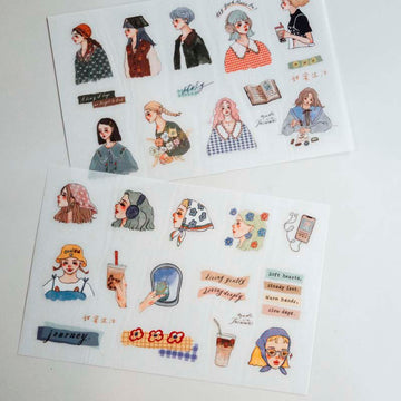 La Dolce Vita | Pegatinas Transferibles A Slow Journey (2pc)