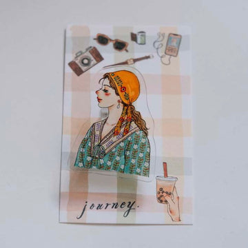 La Dolce Vita | Clip Acrílico Moroccan Girl