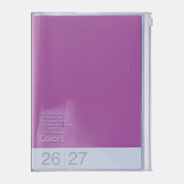 MARK'S | Agenda A5 Colors Violet 2026-2027 (Semanal)