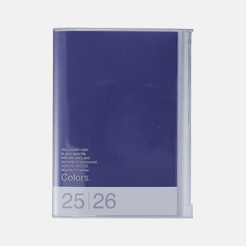 Mark's | B6 color agenda purple 2025-2026 (weekly)