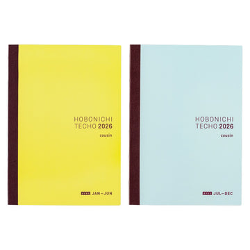 Hobonichi | Agenda Hobonichi Cousin A5 AVEC (Japonés) 2026