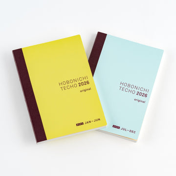 Hobonichi | Agenda Hobonichi Techo A6 Original AVEC (Japonés) 2026