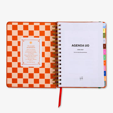 Uo Estudio | Agenda Escolar Sunset 2026-2027 (Semanal)