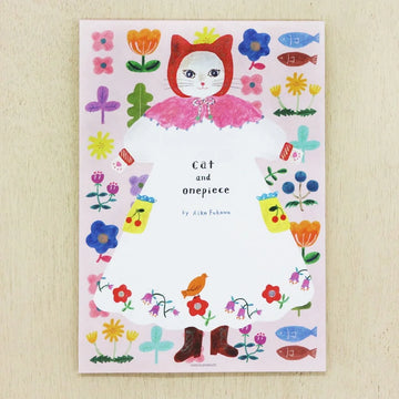 Cozyca | Papel de Carta Aiko Fukawa Cat and Onepiece