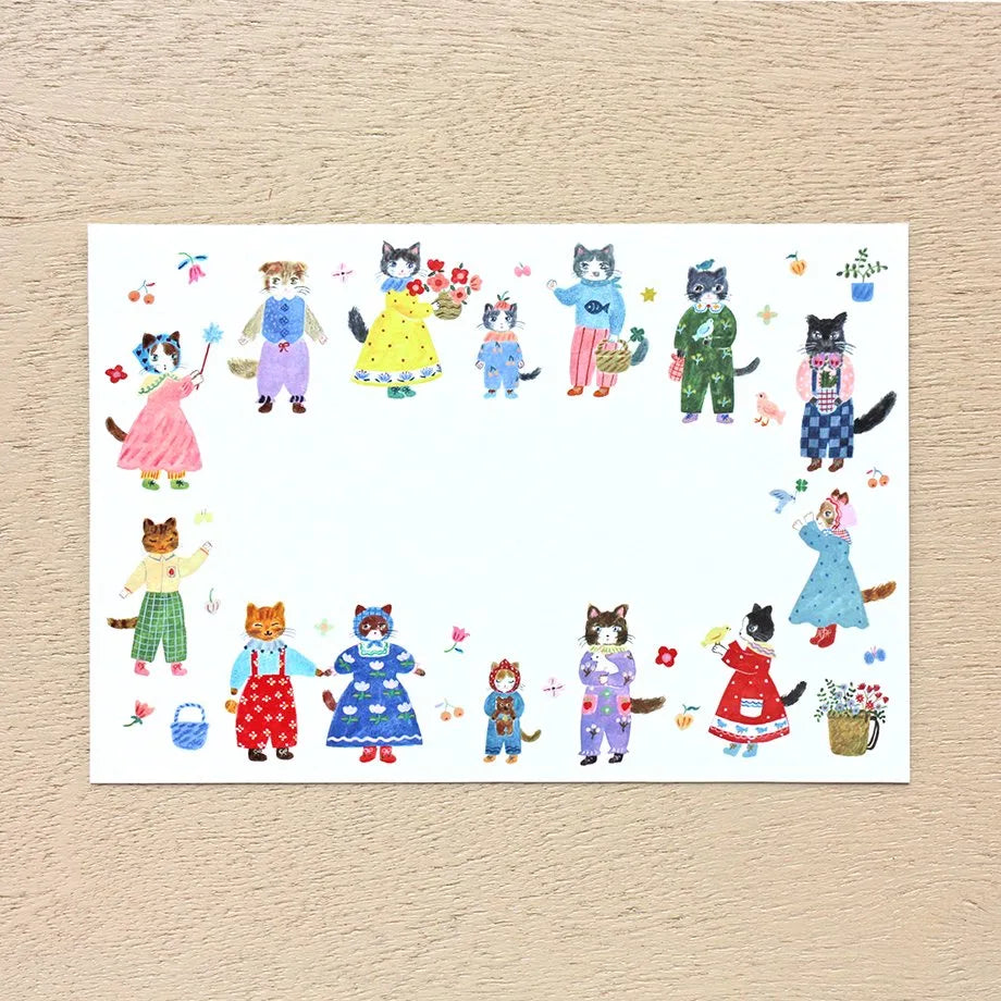 Cozyca | Postal Aiko Fukawa Little Fluffy Friends E