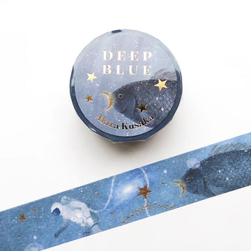 Cozyca | Akira Kusaka Washi Tape Deep Blue