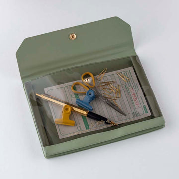 Hobonichi | Funda Carpeta Alettone A6 Olive