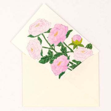 Greeting Life | Tarjeta de Felicitación Anniversary Flower Peony