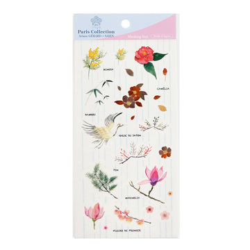Saien | Pegatinas Ariane Gerard Paris Collection Winter Flowers
