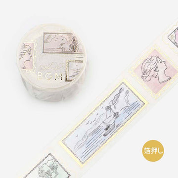 BGm | Foil Art Tour Drawing  Washi Tape