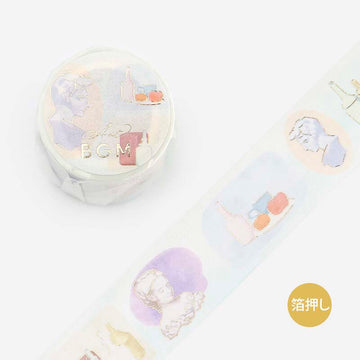 BGm | Foil Art Tour Still Life Washi Tape