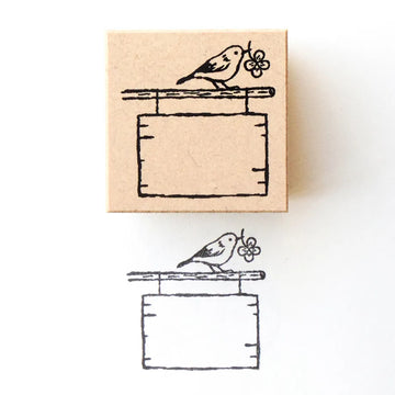 Cozyca | Sello Midori Asano Signboard And Bird