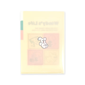 Frontier | Portafolios de 3 Compartimentos A5 Balloon Friends